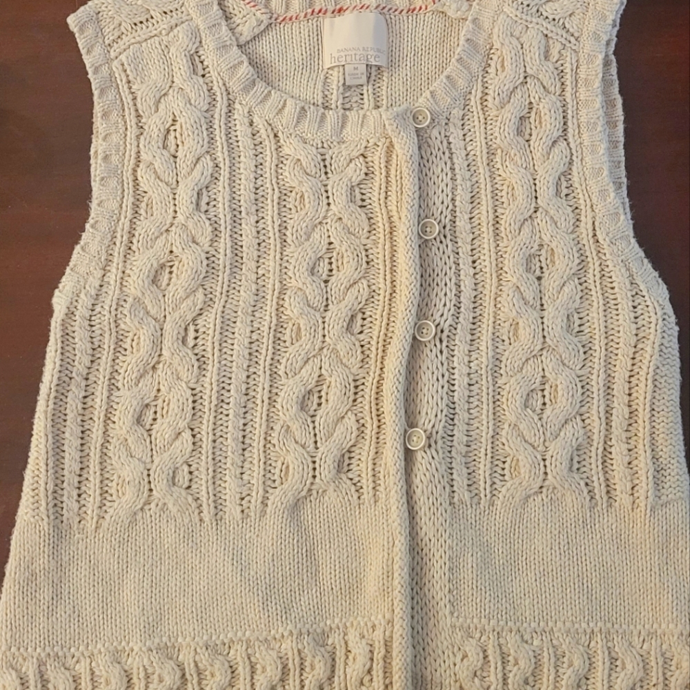 Banana Republic knitted vest